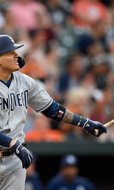 Machado enjoys happy return in Padres' 8-3 win over Orioles